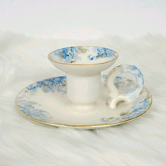 Limoges Other - Antique J.P.L. Limonges France candle holder ceram